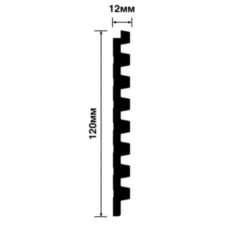 Стеновые панели Hiwood Стеновая панель Hiwood  LV129 NP 2700×120×12
