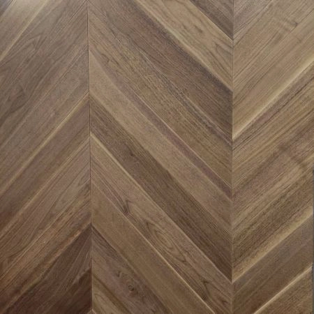 Инженерная доска Инженерная доска HM Flooring Французская Елка Орех Американский Селект Лак 14/3х125х785