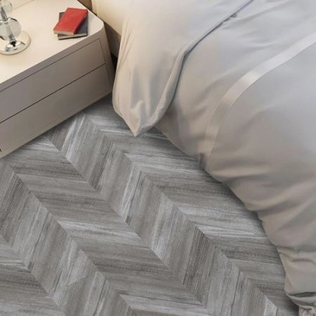 Пробковые полы Corkstyle Chevron Пробковые полы Corkstyle Chevron Silver 1235×305×10