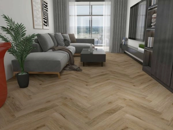 Кварц виниловое покрытие CM Floor Parkett 35 Дуб Бурбон