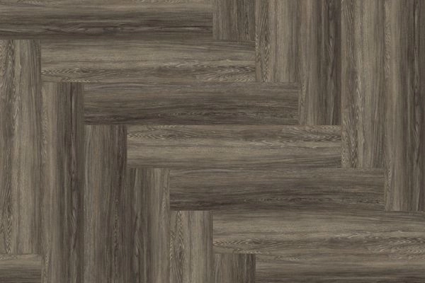 Кварц виниловое покрытие Floor Factor SPC HERRINGBONE Кварц виниловое покрытие Floor Factor SPC HERRINGBONE Английская елочка Brushed smoke oak (HB.17)