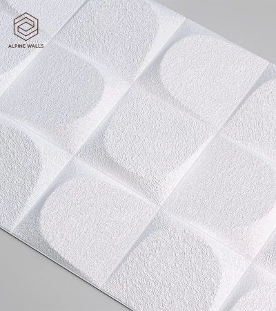 Стеновая панель под покраску Alpine Walls Geometrium  ECOGR0203W  1200*600*25