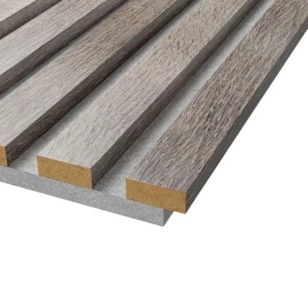 Стеновая панель акустическая Cosca Decor Сканди Дуб Дымчатый 2750×600×19